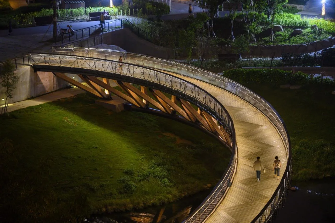 BIM Architecture | Yuejian Bridge/HWCA Huai Wen Chang Architect