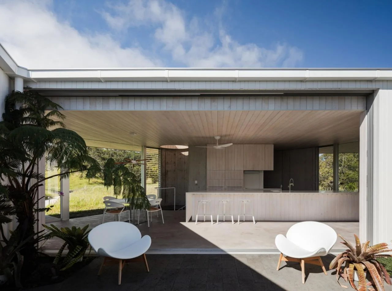 BIM Architecture | Triangle Rice and vegetable roll Home, Musubi Residence/Craig Steely Architecture