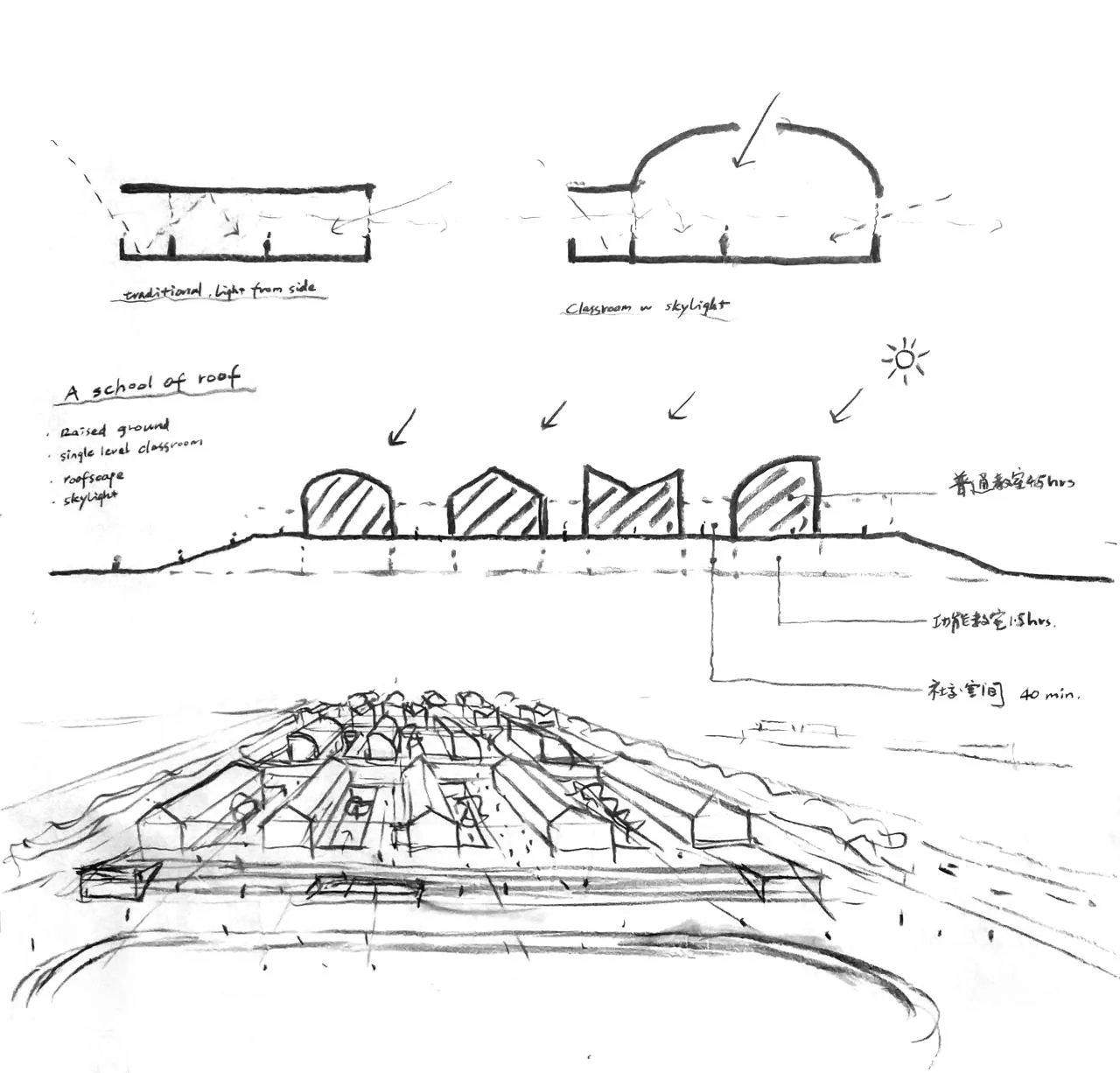 BIM Architecture | Parallel and Light School - Qingyijiang Road Primary School/Jing · Architectural Office (TAO)