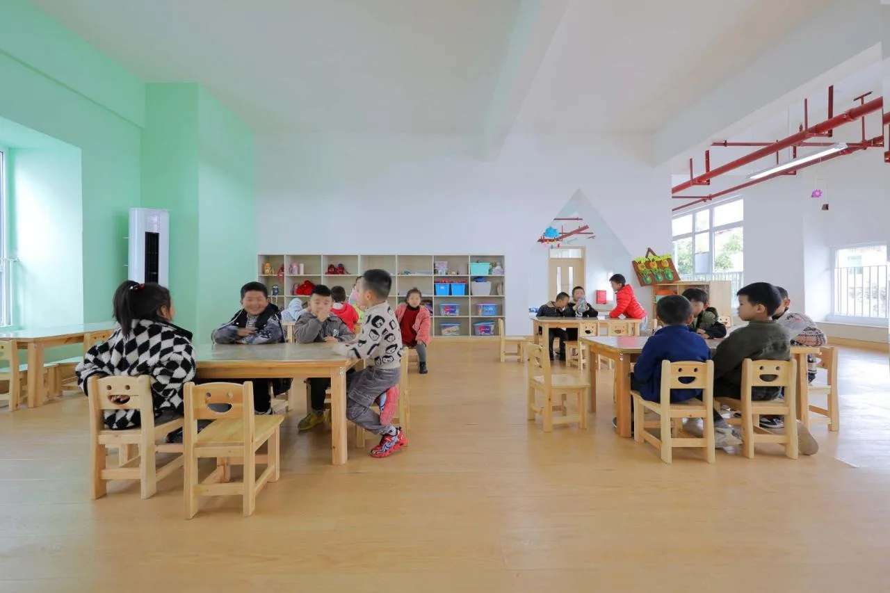 BIM Architecture | Qihang Kindergarten in Jiuzhaigou Valley Scenic and Historic Interest Area County/Dongyi Architecture