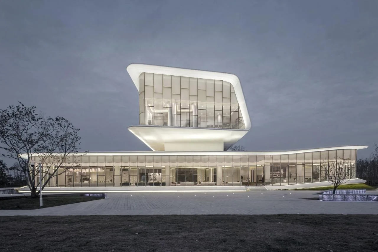 BIM Architecture | Organisms Growing Against Gravity - Honghu Xintan Exhibition Center/UA You'an Design