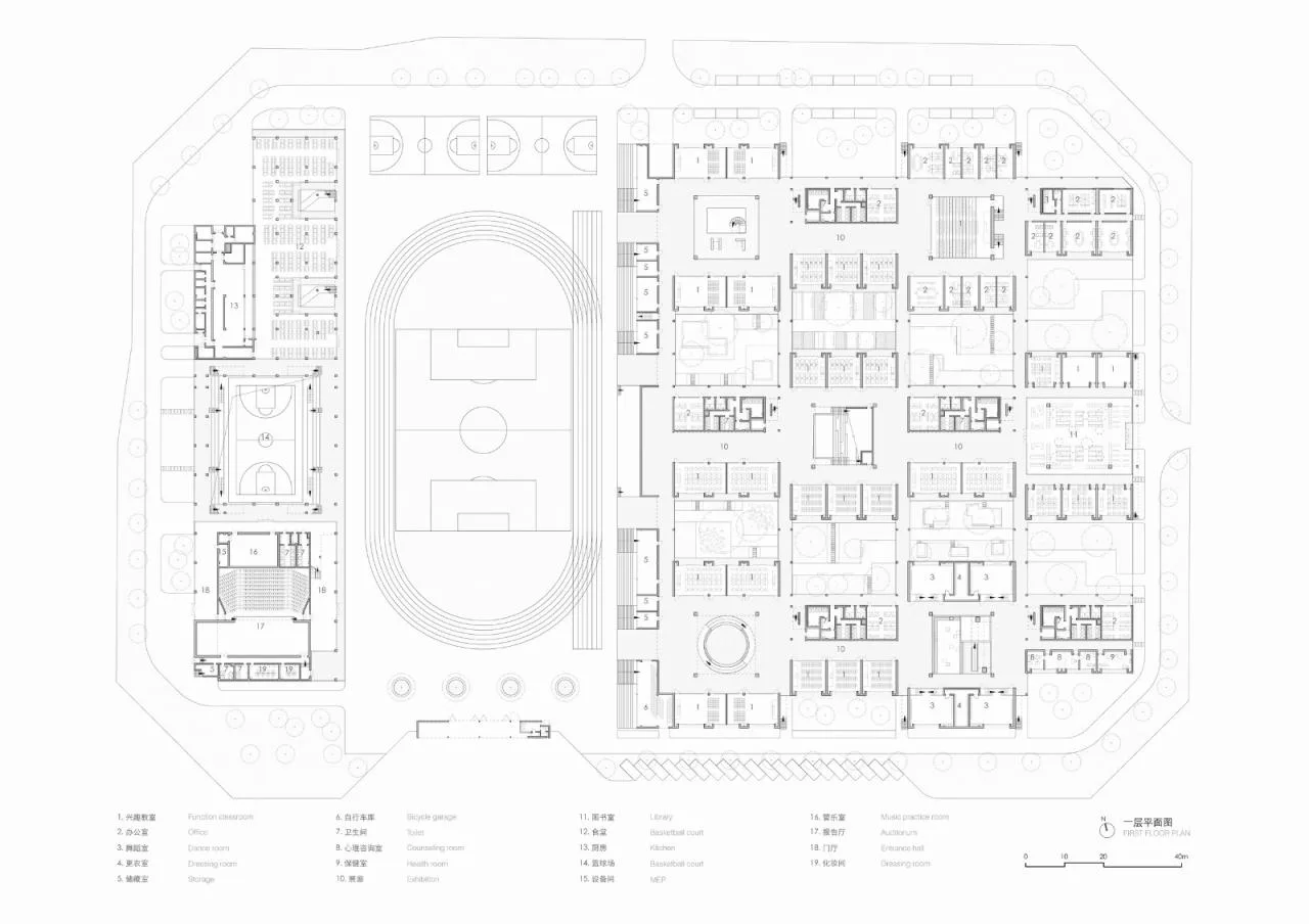 BIM Architecture | Parallel and Light School - Qingyijiang Road Primary School/Jing · Architectural Office (TAO)