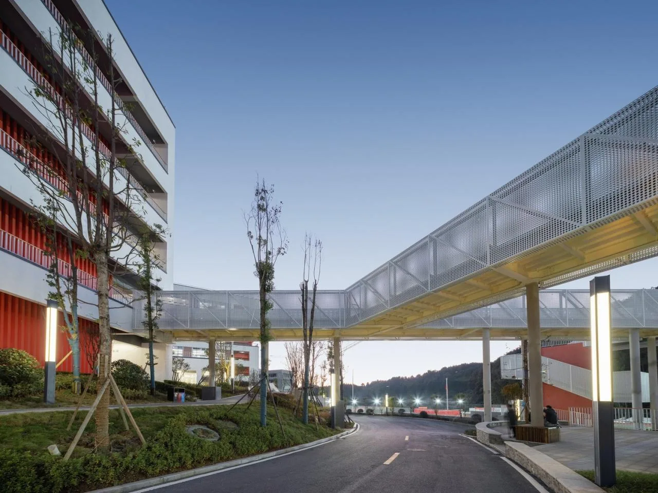 BIM Architecture | Jishou Zhongchi Xiangjun Lide School (Phase I)/Xiangwai Construction Studio