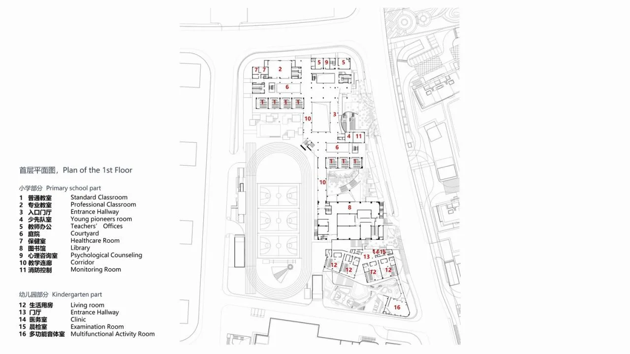 BIM Architecture | Hangzhou Normal University Affiliated Jingchao Primary School and Kindergarten/UA You'an Design