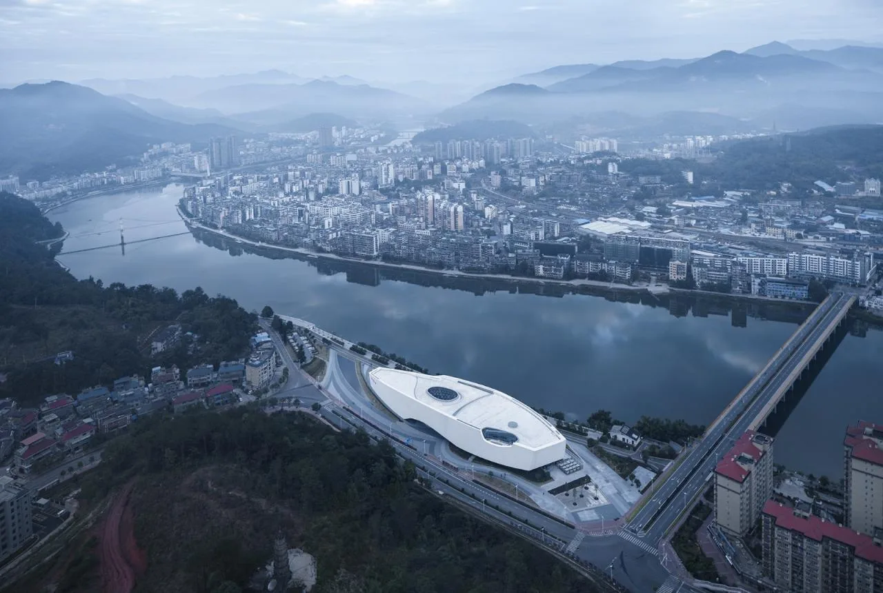 BIM Architecture | Being Human on the Ground, Sending Homesickness to Mountains and Rivers - Shunchang Museum/Zhejiang University Architectural Design and Research Institute
