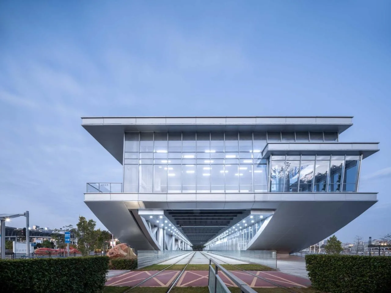 BIM Architecture | Pazhou Hong Kong Macau Passenger Transport Port/XAA Architecture Firm