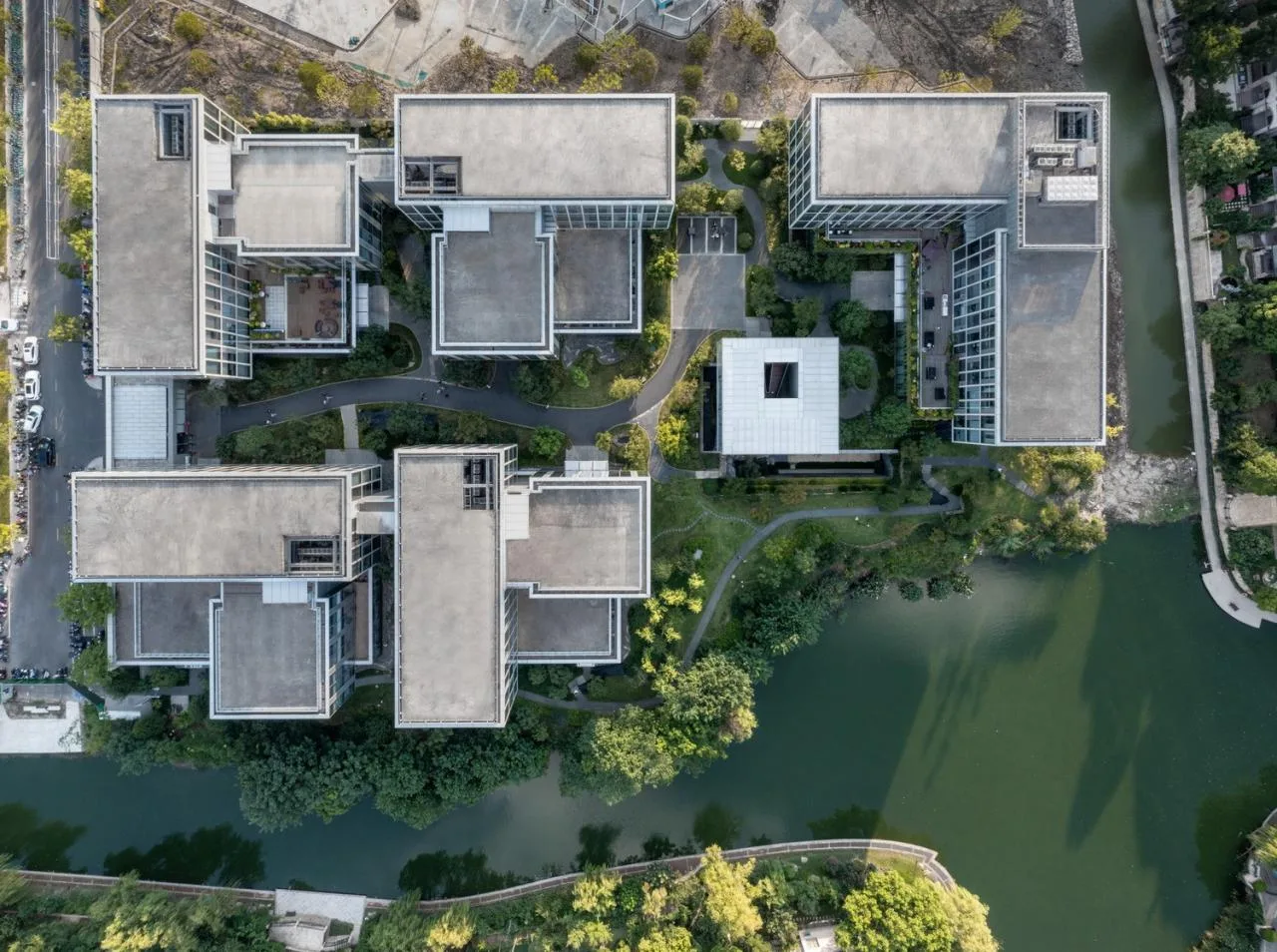 BIM Architecture | Hangzhou Enbao Office Park: Order and Freedom/Gad