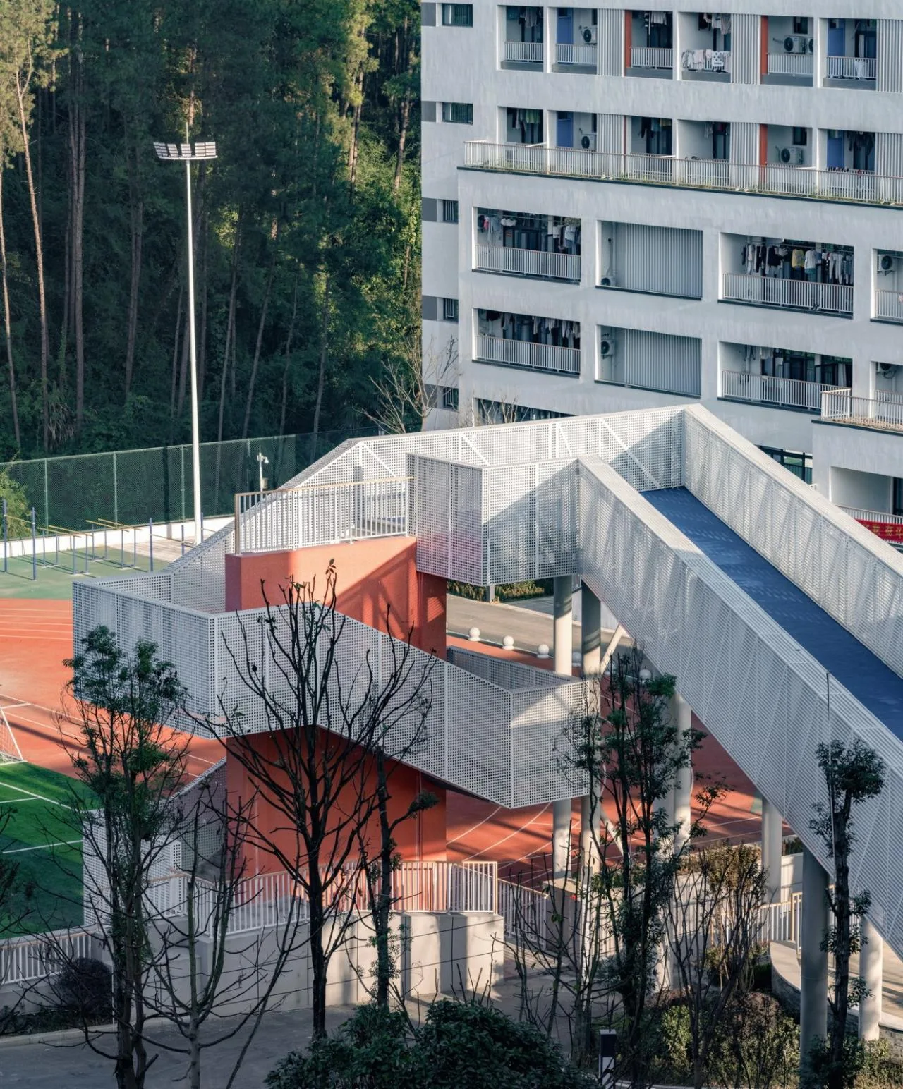 BIM Architecture | Jishou Zhongchi Xiangjun Lide School (Phase I)/Xiangwai Construction Studio