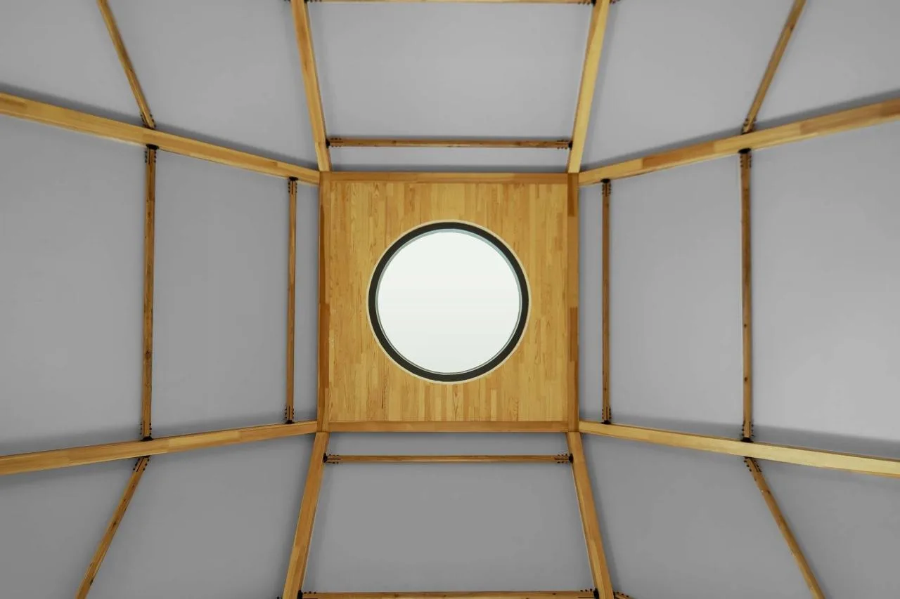 BIM Architecture | Geometric Mongolian yurt/Geer Studio