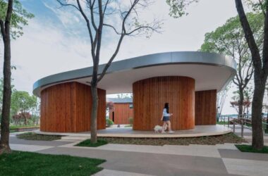BIM Architecture: Liangzihu Changling Ferry Landscape Public Restroom by Original Architecture-BIM WORLD
