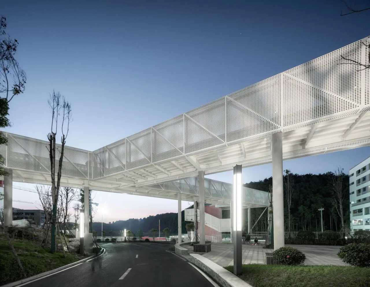 BIM Architecture | Jishou Zhongchi Xiangjun Lide School (Phase I)/Xiangwai Construction Studio