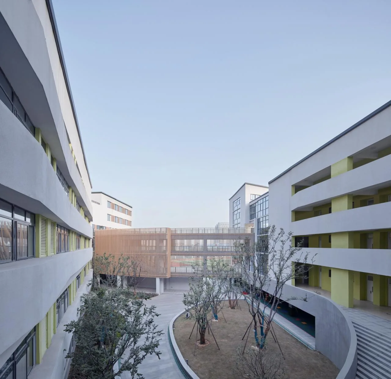 BIM Architecture | 'Container of Time' - Zhengzhou Aihua International School/UA You'an Design
