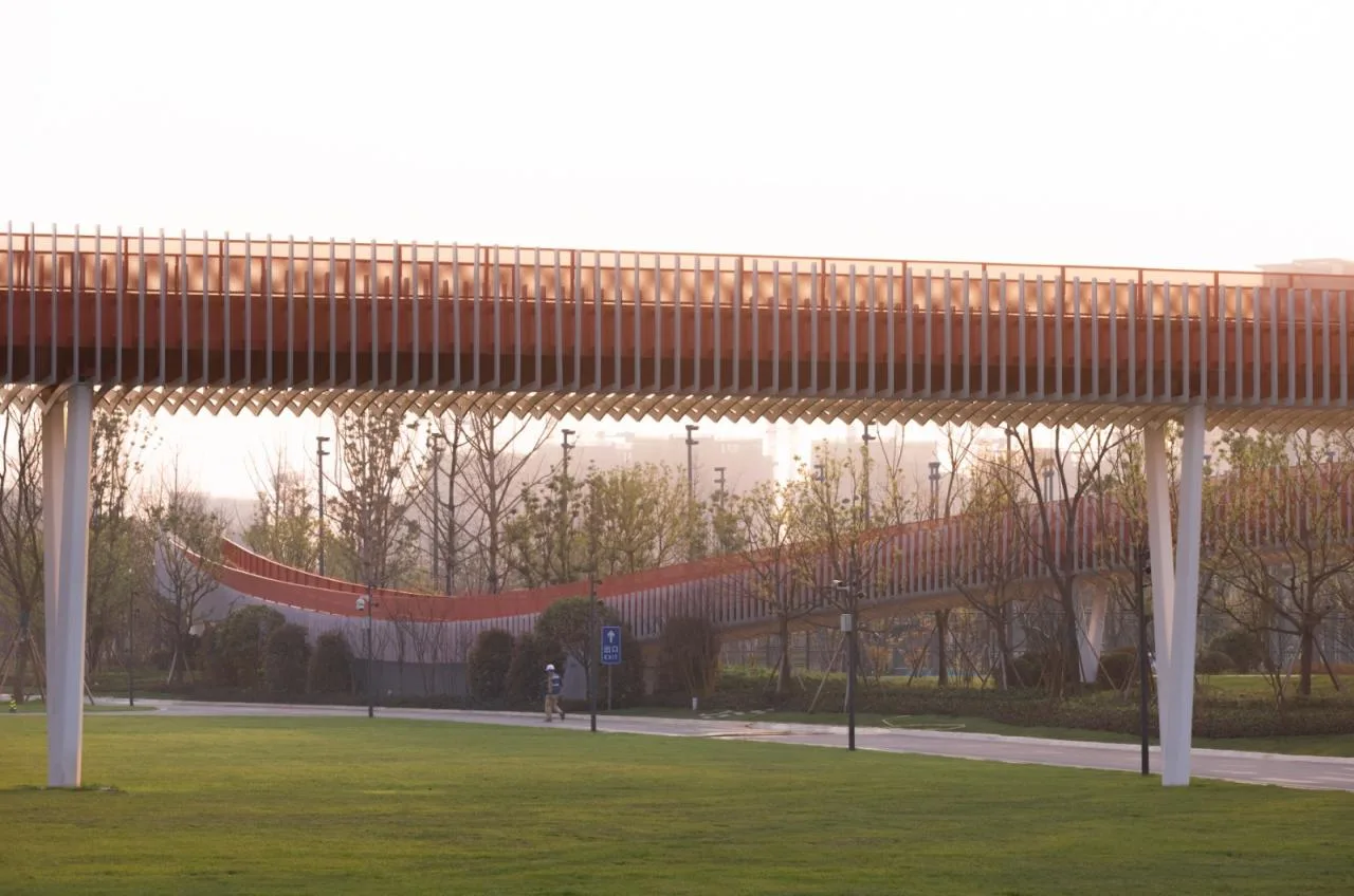 BIM Architecture | Landscape Corridor/Surrounding Buildings of Dong'an Lake Venue for Chengdu Universiade