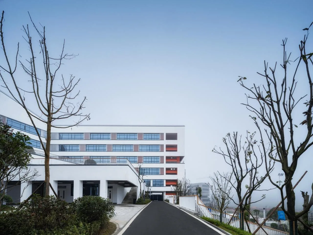 BIM Architecture | Jishou Zhongchi Xiangjun Lide School (Phase I)/Xiangwai Construction Studio