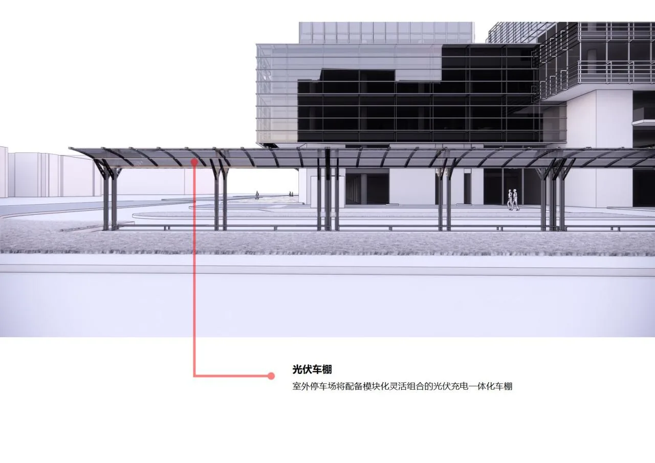 BIM Architecture | Gudewei Intelligent Energy R&D Building BIPV Integrated Design/Zhongheng Design