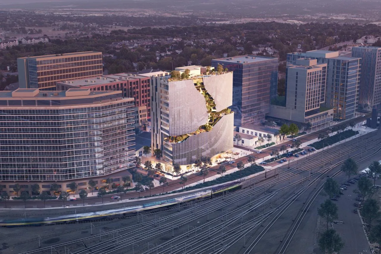 BIM architecture | MAD's fourth project in the United States, 'Vertical Canyon,' begins construction