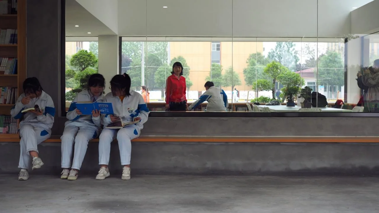 BIM Architecture | Xi'an High tech Sixth Senior High School Library/Yuan Architecture · School of Architecture, Xi'an University of Architecture and Technology