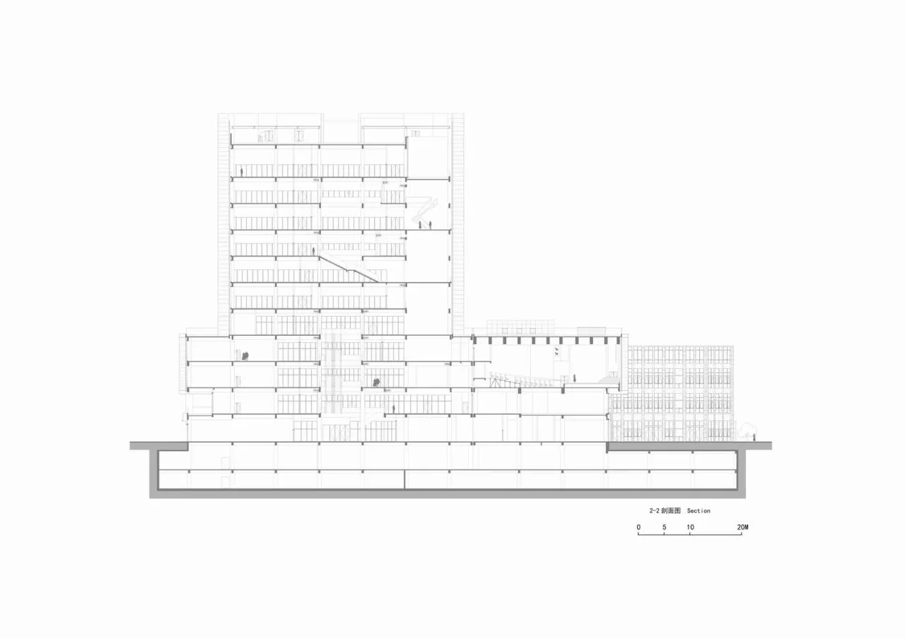 BIM Architecture | One stop National Education Complex: Wing Cube Education Development Center/Jianhe Studio