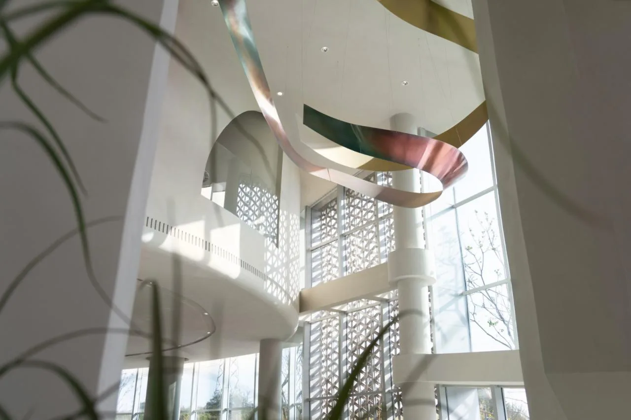 BIM architecture | The imagination of ribbons lingering in the mountains and forests - Kunming Overseas Chinese Town; Dianzhong Lehuocheng Community Center/Chengzhi Design