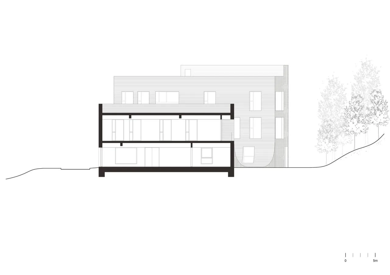 BIM Architecture | Flow Wall, Terry Cafe/NAMELESS Architecture