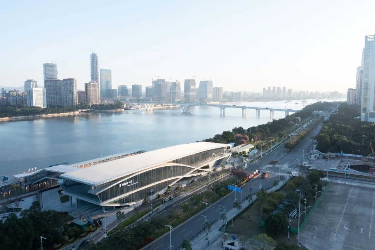 BIM Architecture | Pazhou Hong Kong Macau Passenger Transport Port/XAA Architecture Firm