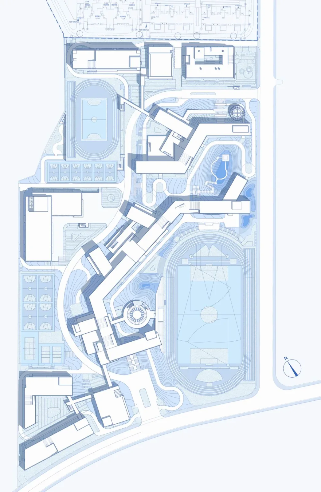 BIM Architecture | Jishou Zhongchi Xiangjun Lide School (Phase I)/Xiangwai Construction Studio