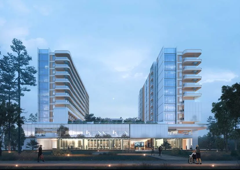 BIM Architecture | Ideal Community: Urban Health Care, Guohua Life's First International Health Care Center/Qicheng Design