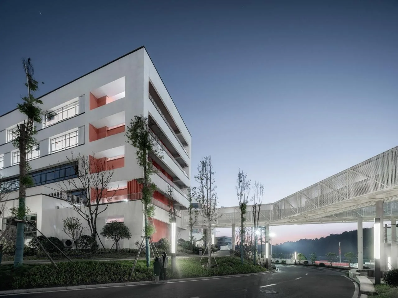 BIM Architecture | Jishou Zhongchi Xiangjun Lide School (Phase I)/Xiangwai Construction Studio