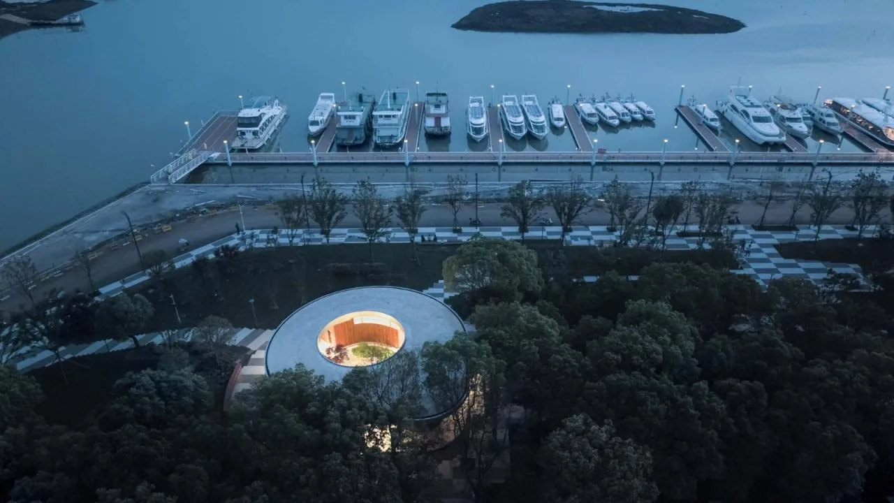 BIM Architecture | Liangzihu Changling Ferry Landscape Public Toilet/Original Architecture