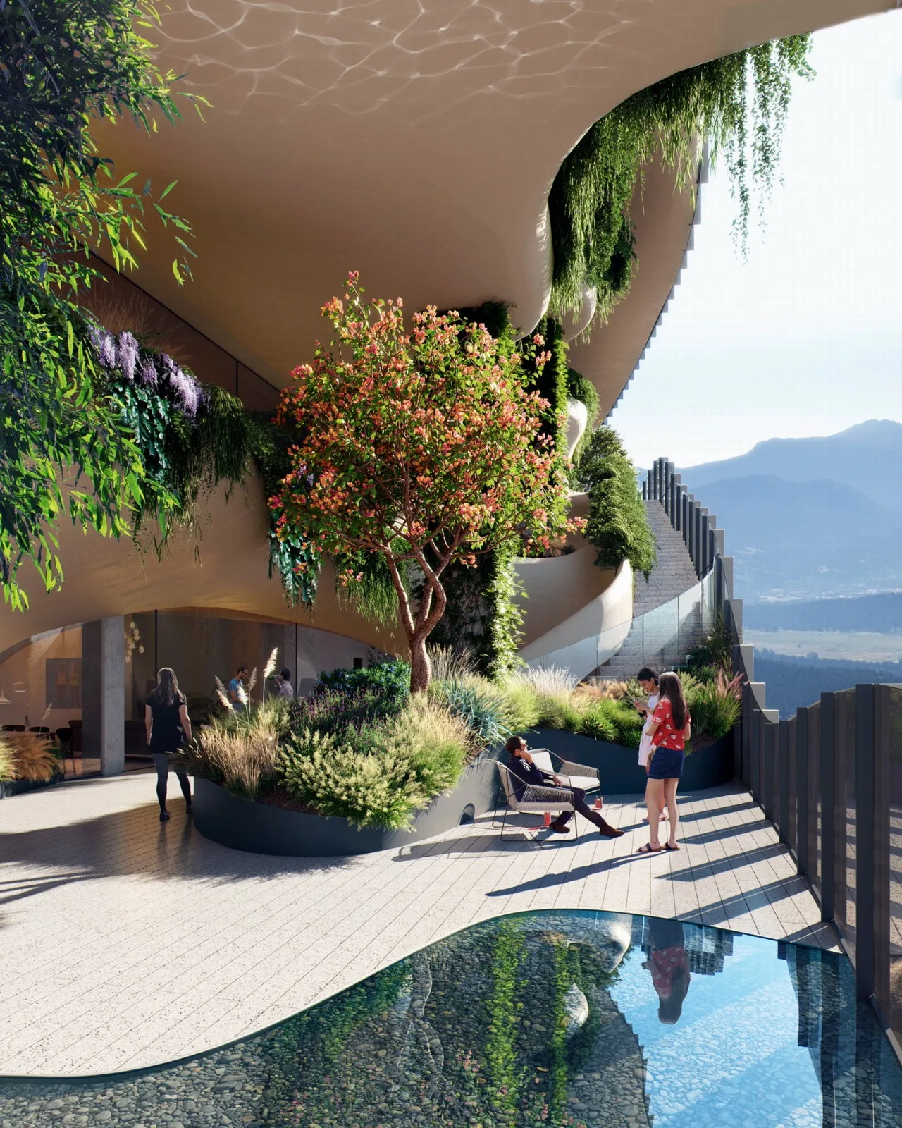 BIM architecture | MAD's fourth project in the United States, 'Vertical Canyon,' begins construction