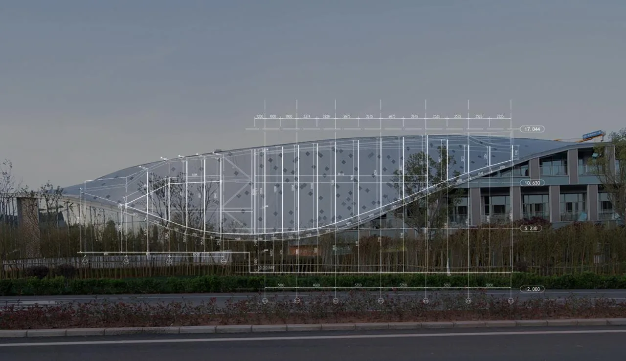 BIM architecture | The imagination of ribbons lingering in the mountains and forests - Kunming Overseas Chinese Town; Dianzhong Lehuocheng Community Center/Chengzhi Design