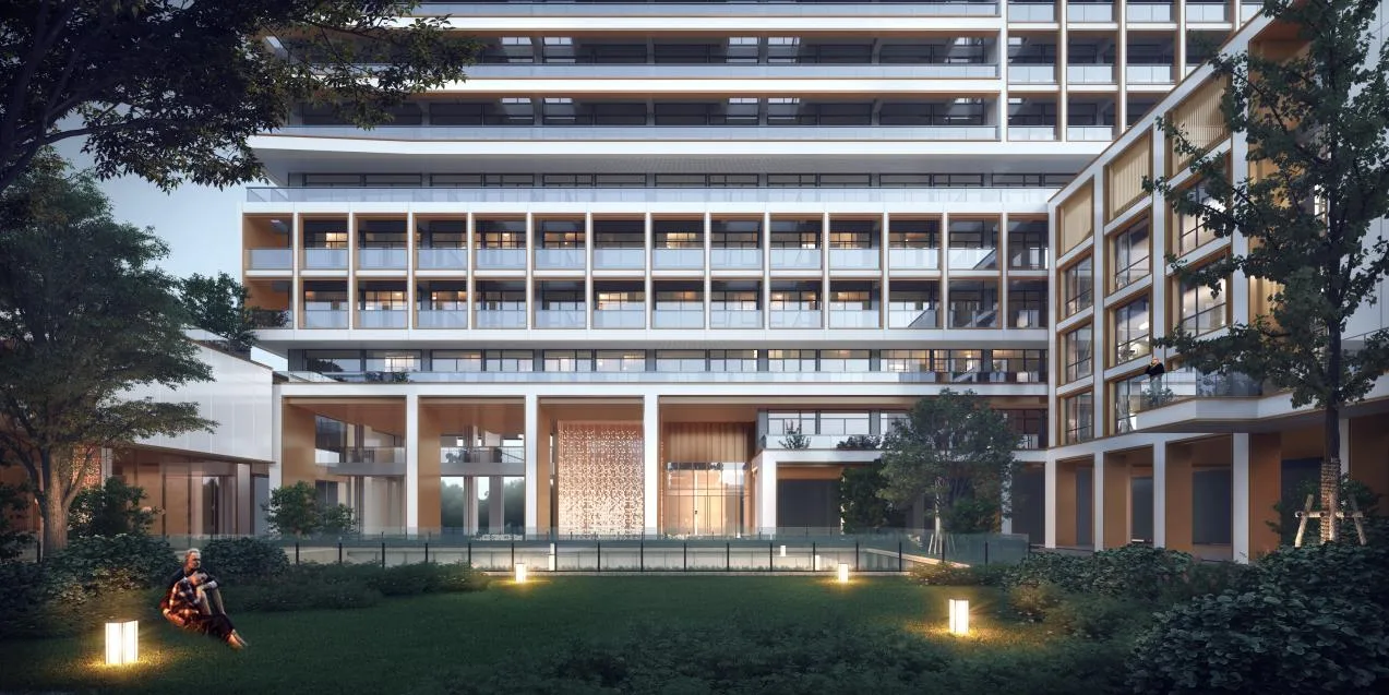 BIM Architecture | Ideal Community: Urban Health Care, Guohua Life's First International Health Care Center/Qicheng Design