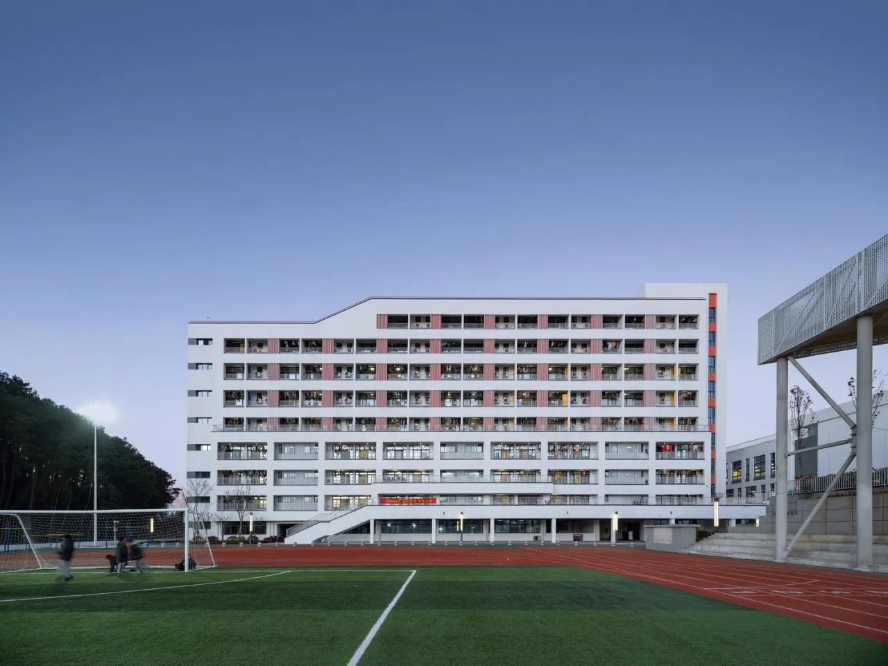BIM Architecture | Jishou Zhongchi Xiangjun Lide School (Phase I)/Xiangwai Construction Studio