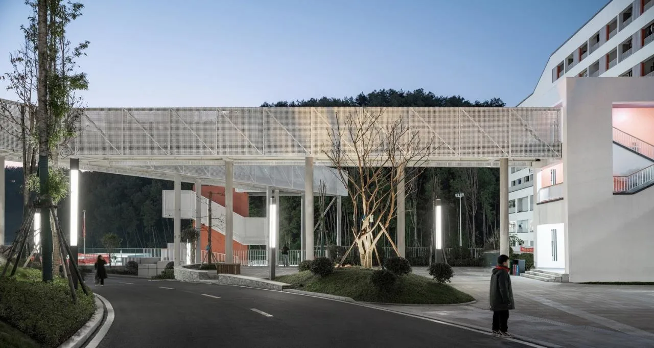 BIM Architecture | Jishou Zhongchi Xiangjun Lide School (Phase I)/Xiangwai Construction Studio