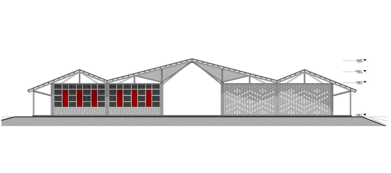 BIM Architecture | Walirumana Ethnic Education Center/Salba