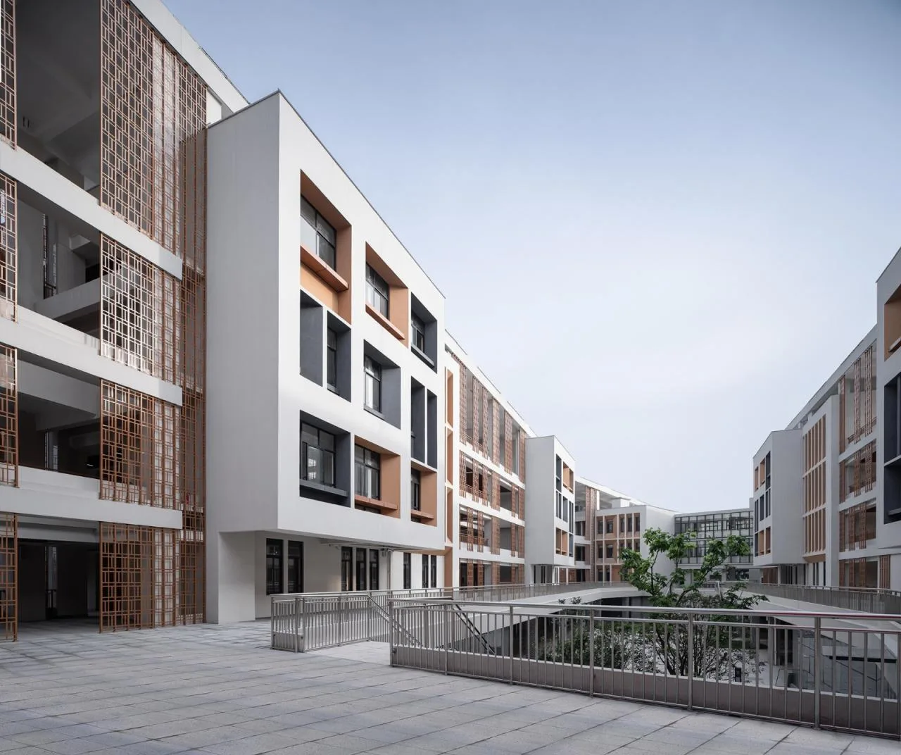 BIM Architecture | Open Education Landscape - Ningbo Vanke Panhuo Experimental Middle School/UA You'an Design