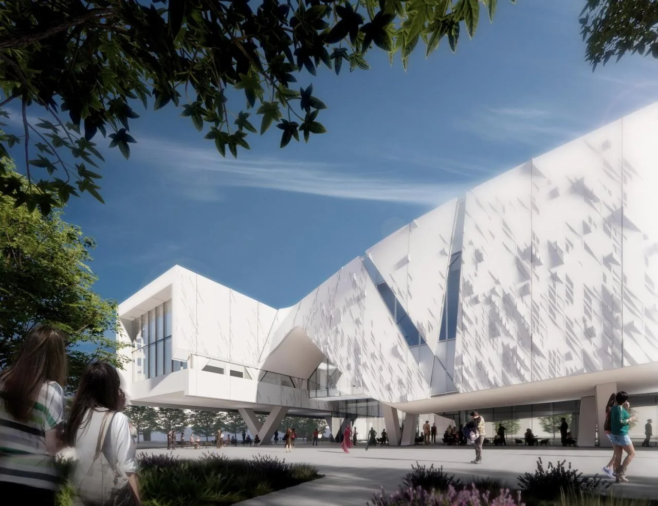 BIM Architecture | University of Texas at Dallas Art and Culture New Area/Mephistopheles Architects
