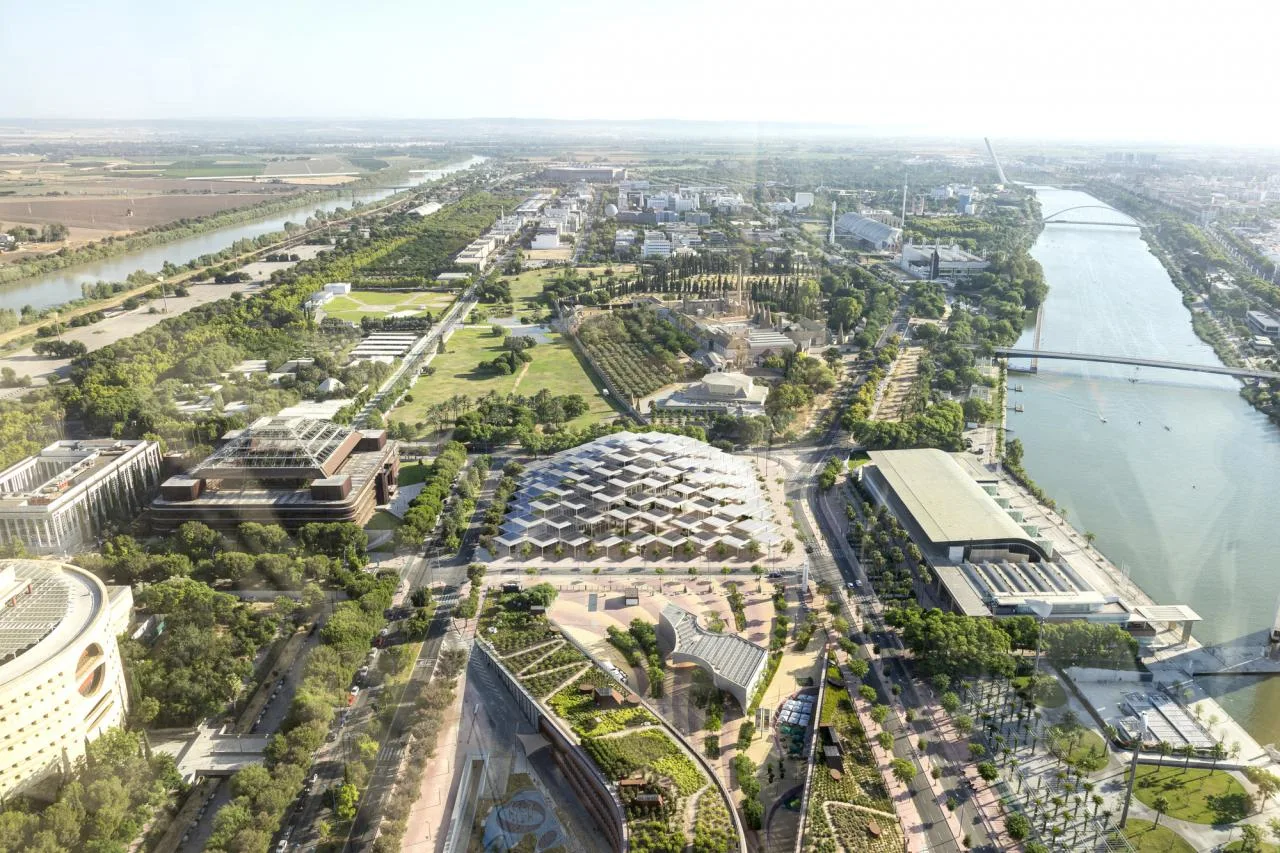 BIM Architecture | Distributed Roofing: Seville's Latest Research Center/BIG