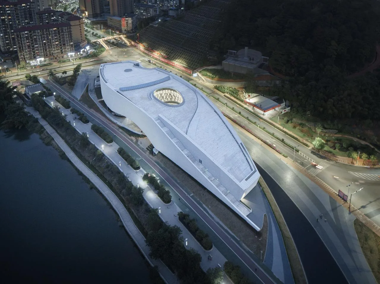 BIM Architecture | Being Human on the Ground, Sending Homesickness to Mountains and Rivers - Shunchang Museum/Zhejiang University Architectural Design and Research Institute