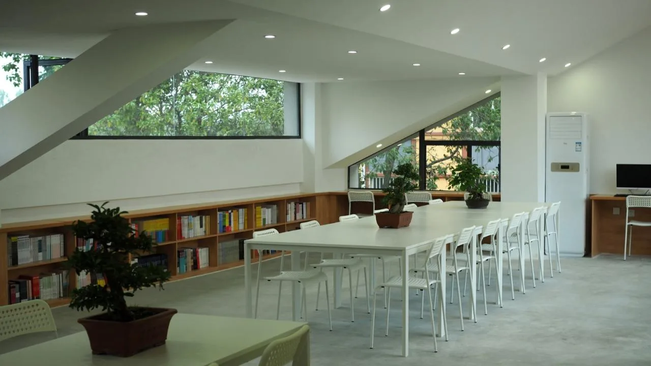BIM Architecture | Xi'an High tech Sixth Senior High School Library/Yuan Architecture · School of Architecture, Xi'an University of Architecture and Technology