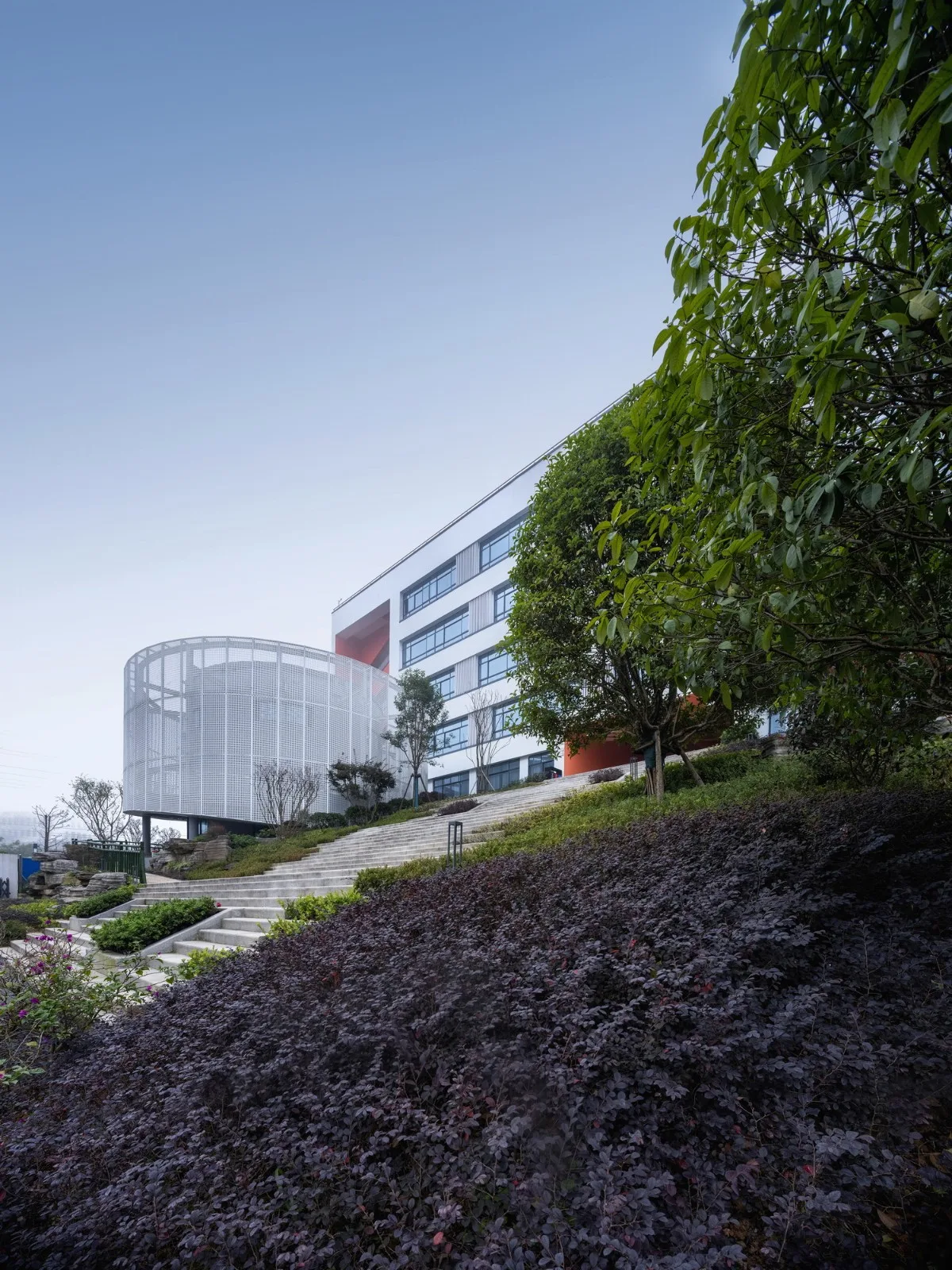 BIM Architecture | Jishou Zhongchi Xiangjun Lide School (Phase I)/Xiangwai Construction Studio