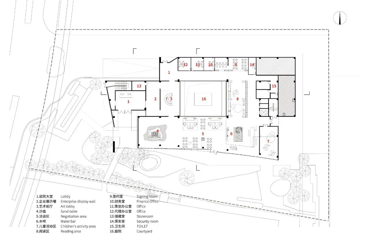 BIM Architecture | Shanghai CITIC Taifu Renheng Haihe Institute Exhibition Center/UA You'an Design