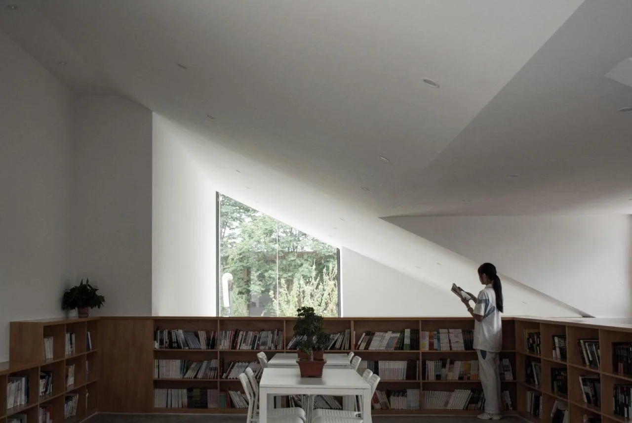 BIM Architecture | Xi'an High tech Sixth Senior High School Library/Yuan Architecture · School of Architecture, Xi'an University of Architecture and Technology
