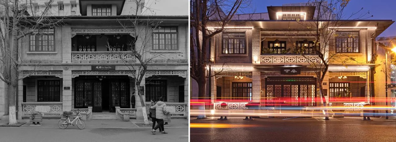 BIM Architecture | Hot Pot Museum in Historical Buildings: Hangzhou GUD Hot Pot Restaurant Flagship Store/Eight Wilderness Design