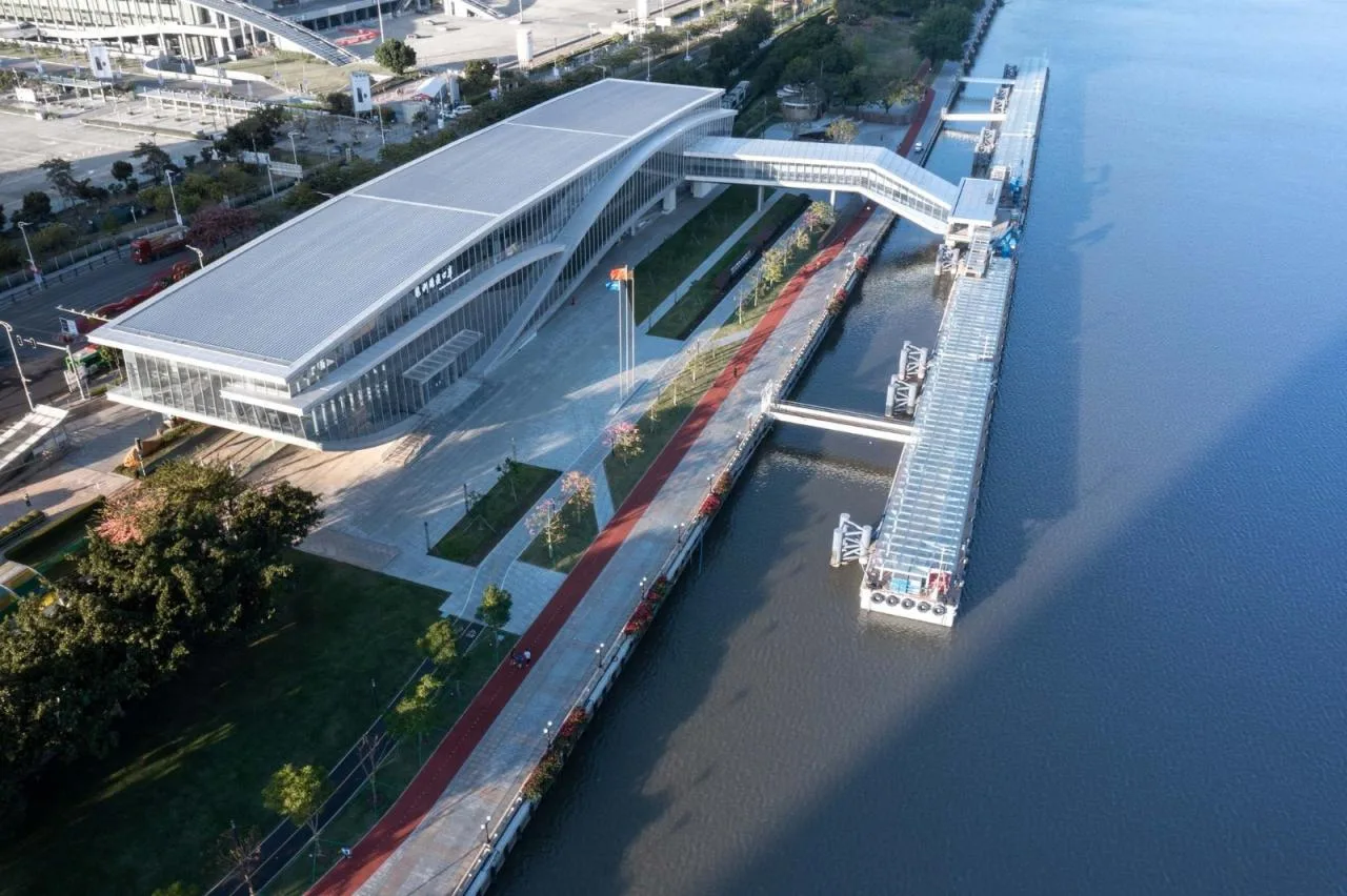 BIM Architecture | Pazhou Hong Kong Macau Passenger Transport Port/XAA Architecture Firm