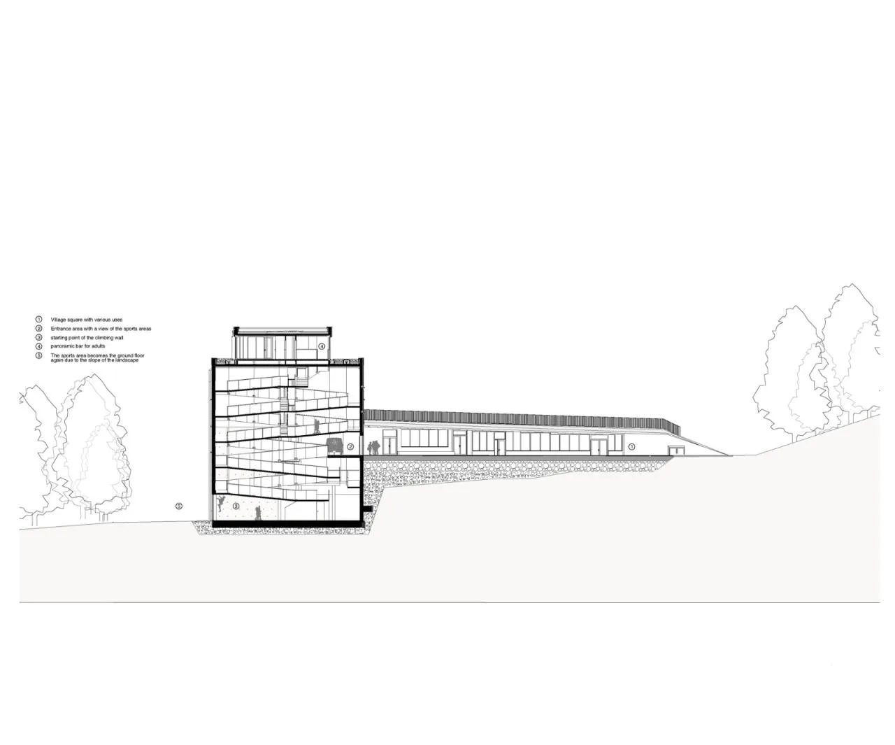 BIM Architecture | Gerlos Youth Hostel/Lechner& lechner architects