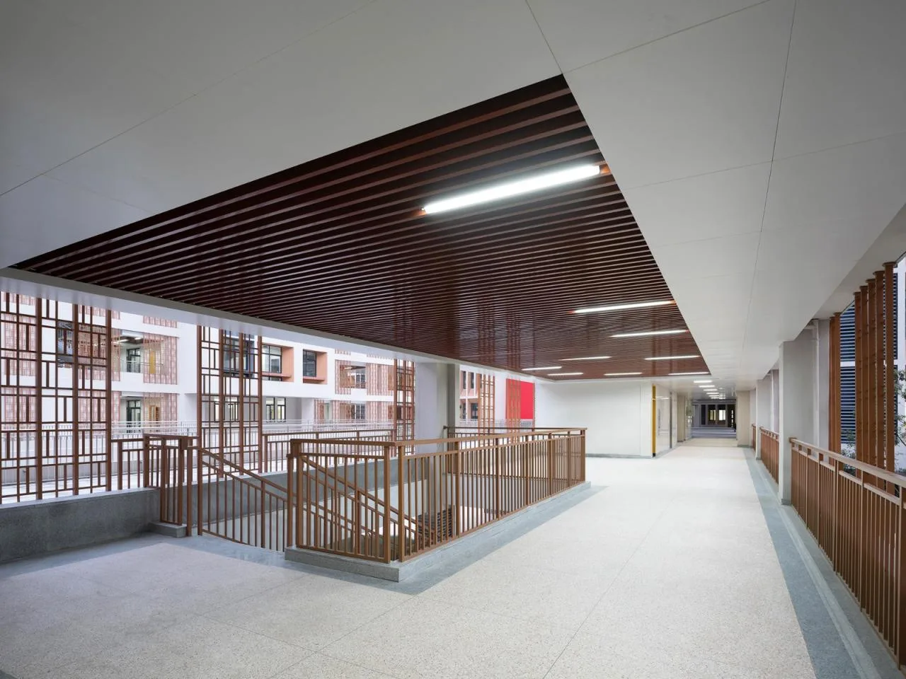 BIM Architecture | Open Education Landscape - Ningbo Vanke Panhuo Experimental Middle School/UA You'an Design