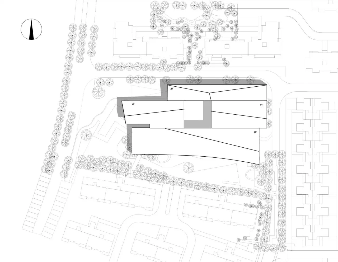 BIM Architecture | Shanghai CITIC Taifu Renheng Haihe Institute Exhibition Center/UA You'an Design