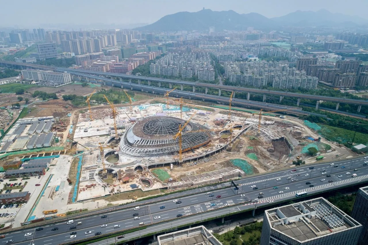 BIM Architecture | The 2022 Hangzhou Asian Games Esports Arena is about to be built/CSADI