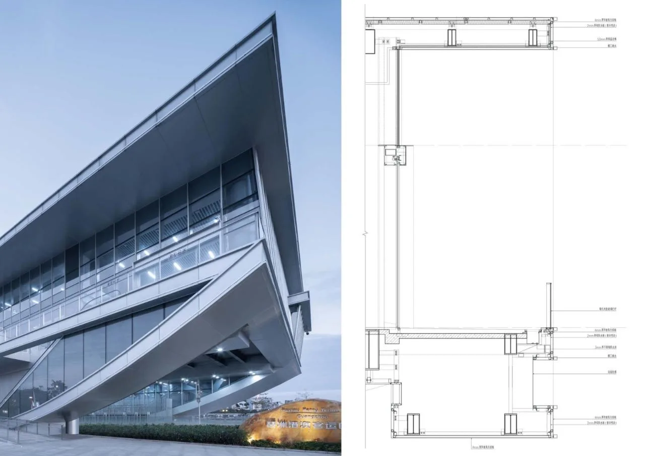 BIM Architecture | Pazhou Hong Kong Macau Passenger Transport Port/XAA Architecture Firm